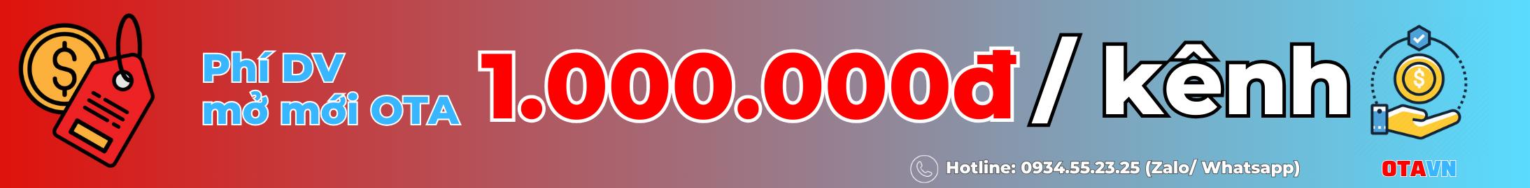 Banner Gia Dich Vu Mo Moi Kenh Ota Banner Gia Dich Vu Mo Moi Kenh Ota